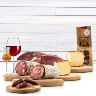 cheese and charcuterie top selection